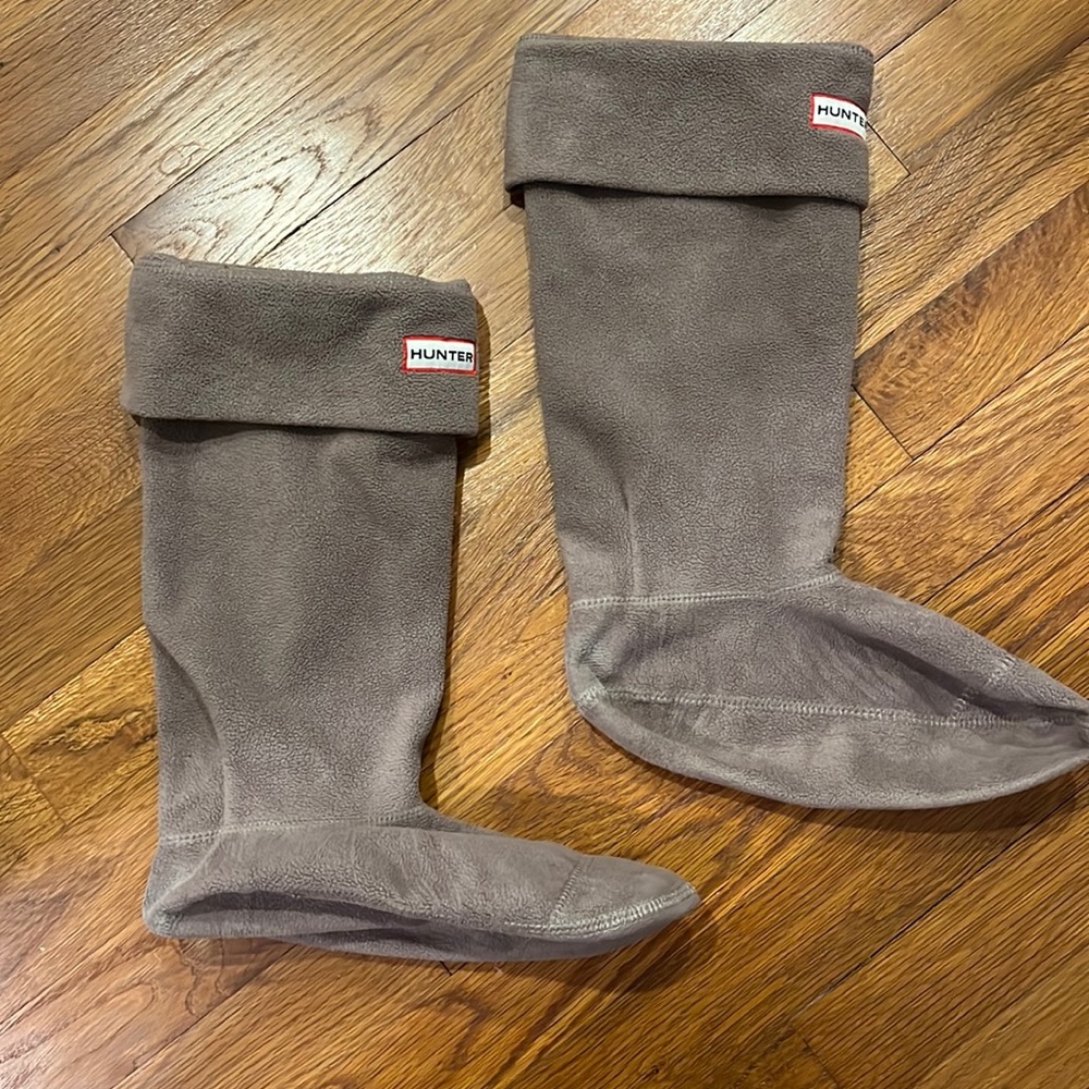 GUC Hunter fleece tall socks Medium fits size 5-7